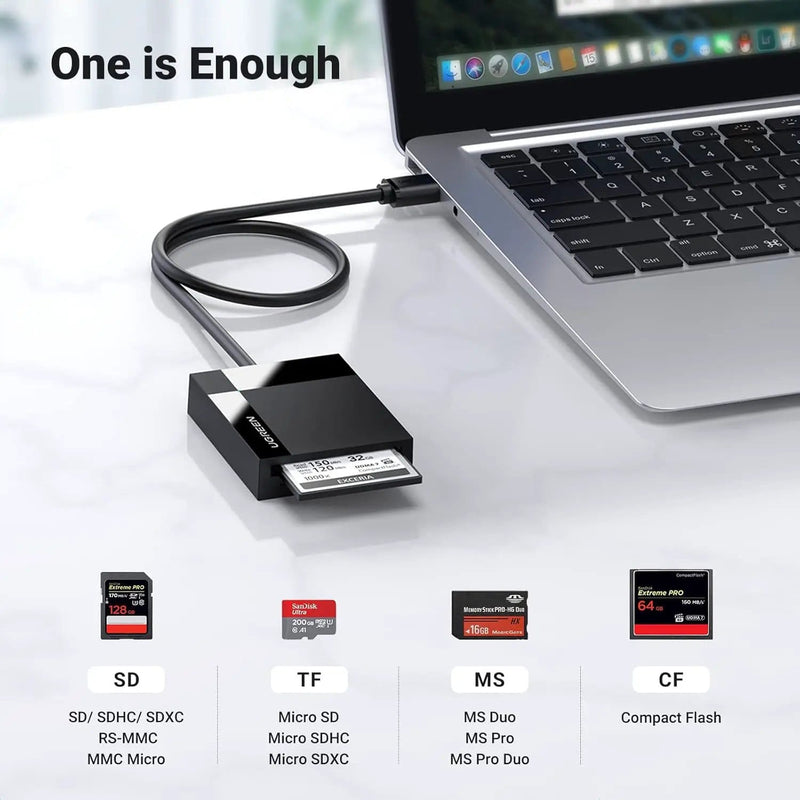 salelink.co.nz Unbranded SD Card Reader USB 3.0 Card Hub Adapter SD Card Reader USB 3.0 Card Hub Adapter | Action Outdoors NZ