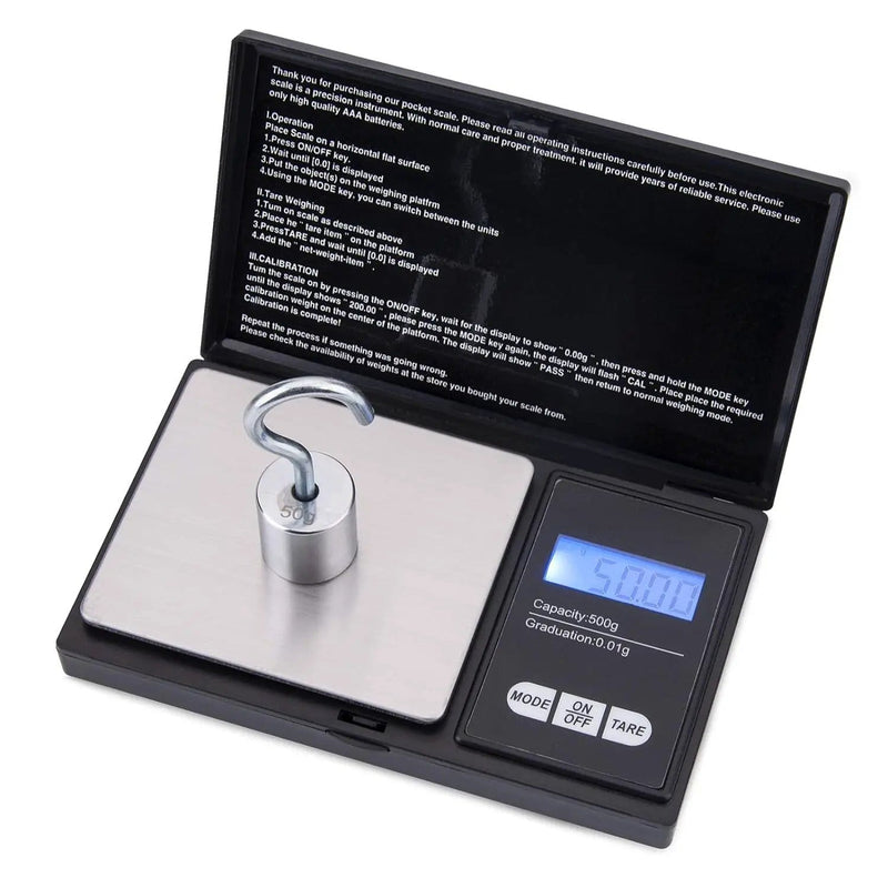 salelink.co.nz Unbranded Digital Pocket Scale 500g/0.1g Digital Pocket Scale 500g/0.1g | Action Outdoors NZ