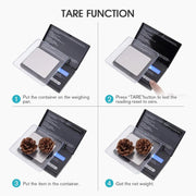 salelink.co.nz Unbranded Digital Pocket Scale 500g/0.1g Digital Pocket Scale 500g/0.1g | Action Outdoors NZ