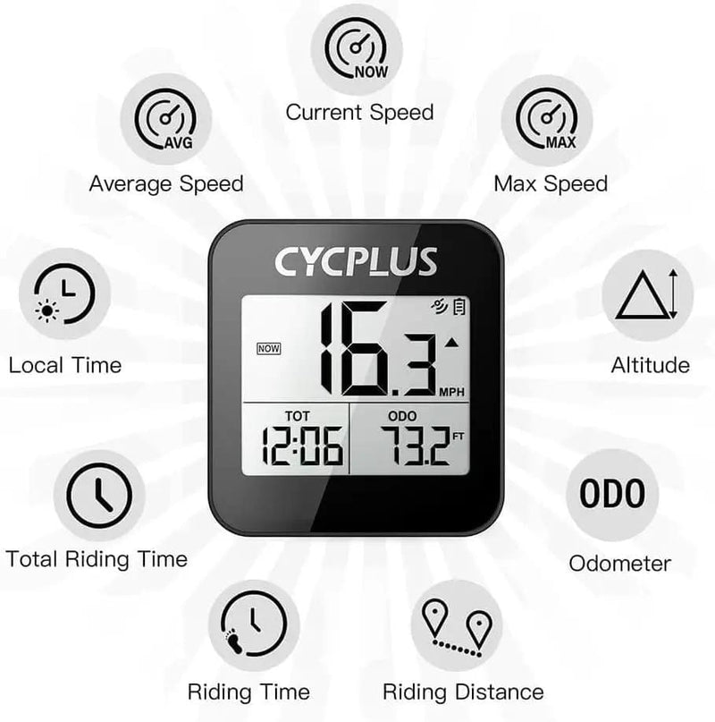 salelink.co.nz Unbranded CYCPLUS GPS Bike Computer CYCPLUS GPS Bike Computer | Action Outdoors NZ