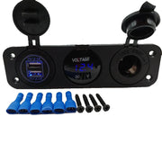 salelink.co.nz Unbranded 12V Car Charger Socket Panel 12V Car Charger Socket Panel | Action Outdoors NZ