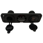 salelink.co.nz Unbranded 12V Car Charger Socket Panel 12V Car Charger Socket Panel | Action Outdoors NZ