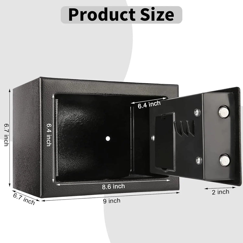 salelink.co.nz Unbranded Electronic Safe Security Box 6.4L Electronic Safe Security Box 6.4L | Action Outdoors NZ