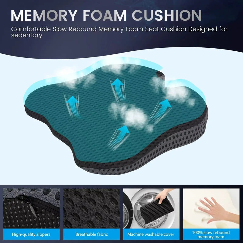 Universal Car Office Memory Foam Seat Cushion – view 12