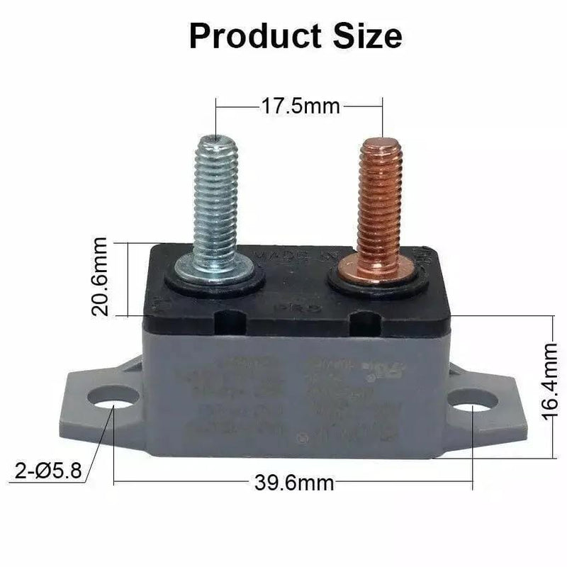 AR-40A Auto-Reset Car Circuit Breaker with Safety Cover – view 1