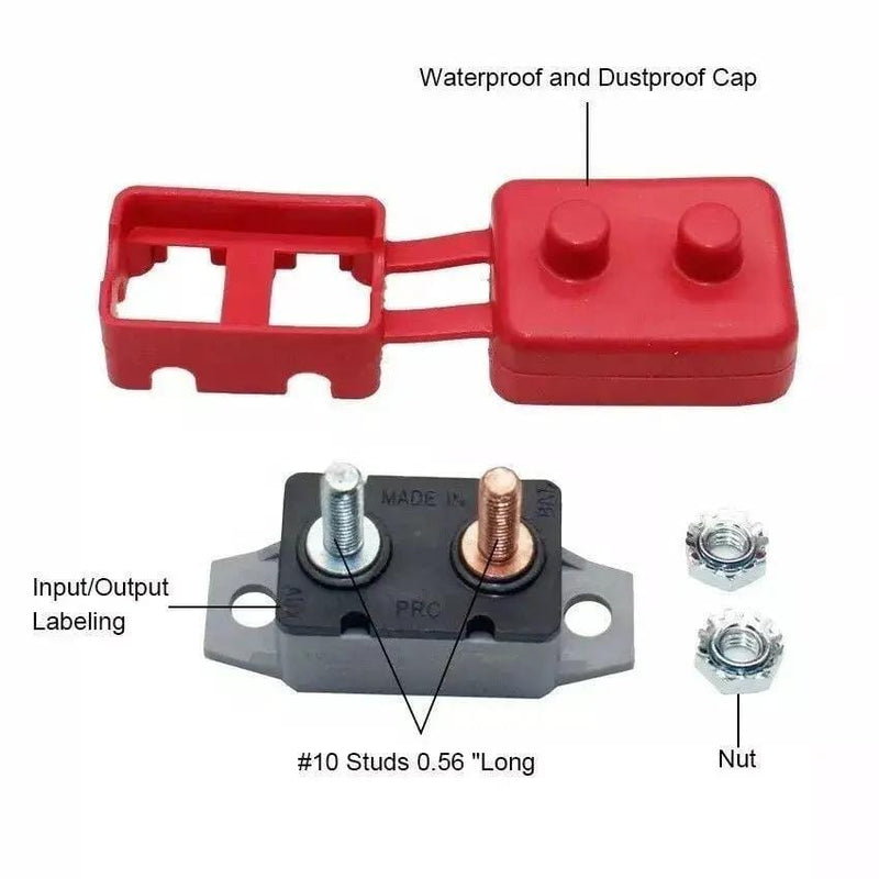 AR-40A Auto-Reset Car Circuit Breaker with Safety Cover – view 6