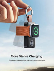 JOYROOM 2000mAh Wireless Charger For Apple Watch Black – view 3
