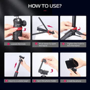 ULANZI MT-44 Extendable Phone Tripod Selfie Stick – view 3