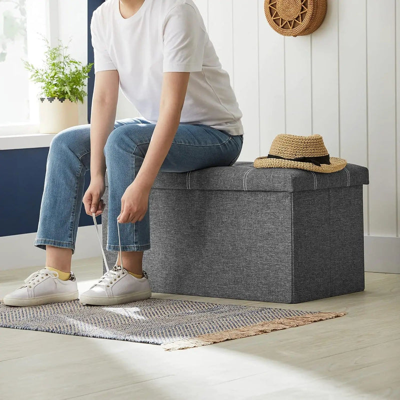 salelink.co.nz Unbranded Storage Ottoman Bench 76*38*38CM Storage Ottoman Bench 76*38*38CM | Action Outdoors NZ