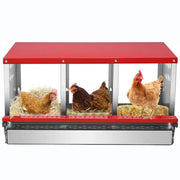 salelink.co.nz Unbranded Chicken Nesting Box with 3 Holes Chicken Nesting Box with 3 Holes | Action Outdoors NZ