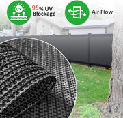 salelink.co.nz Unbranded 180GSM Privacy Fence Screen Black 1Mx3M 180GSM Privacy Fence Screen Black 1Mx3M Outdoor