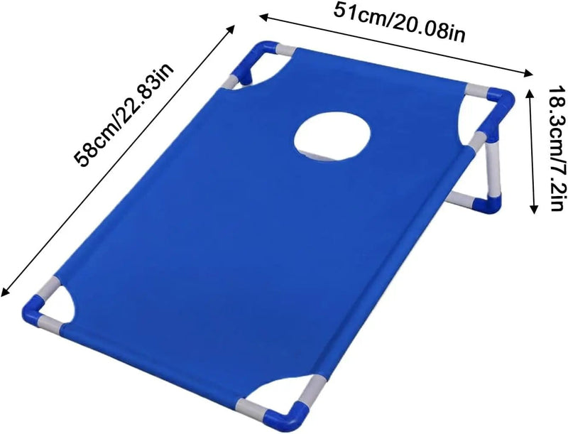 salelink.co.nz Unbranded Portable Sandbag Toss Game Set Blue Portable Sandbag Toss Game Set Blue | Action Outdoors NZ