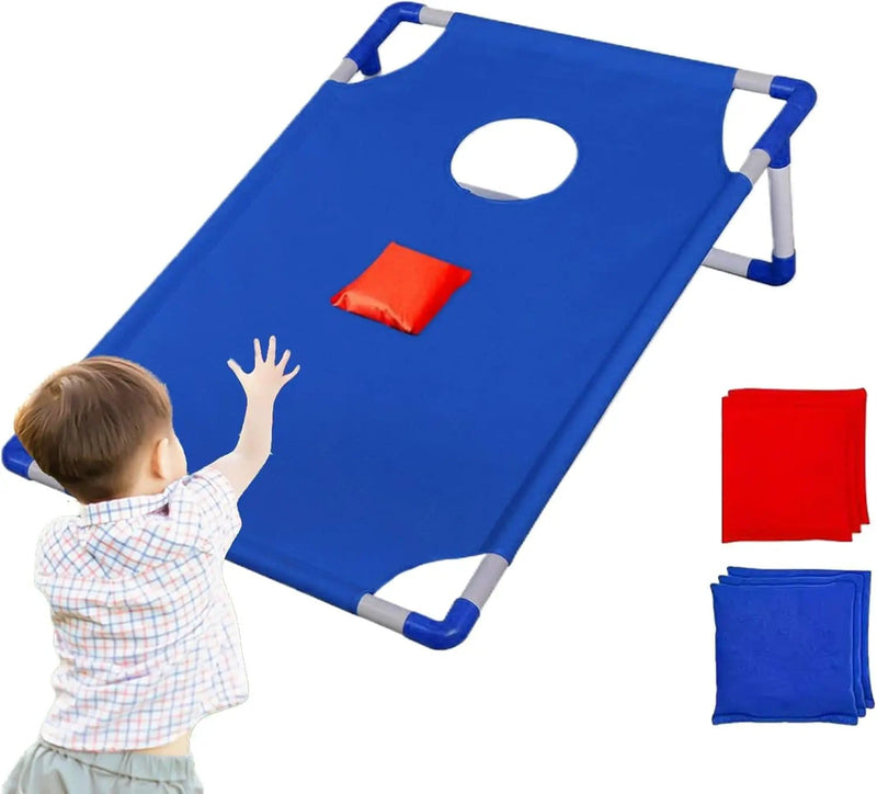 salelink.co.nz Unbranded Portable Sandbag Toss Game Set Blue Portable Sandbag Toss Game Set Blue | Action Outdoors NZ