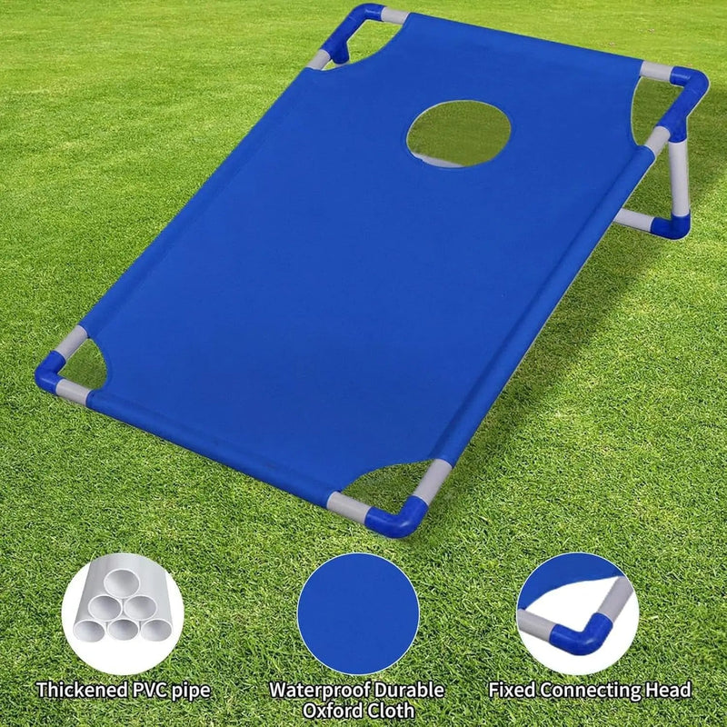 salelink.co.nz Unbranded Portable Sandbag Toss Game Set Blue Portable Sandbag Toss Game Set Blue | Action Outdoors NZ