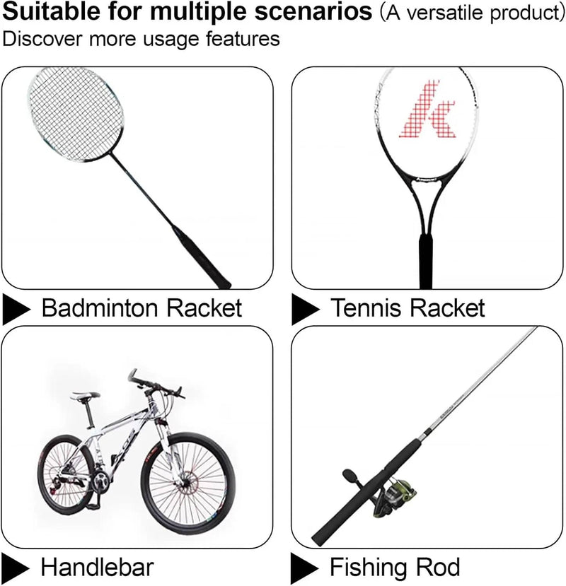 salelink.co.nz Unbranded 4Pcs Tennis Racket Grip Tapes black 4Pcs Tennis Racket Grip Tapes black | Action Outdoors NZ
