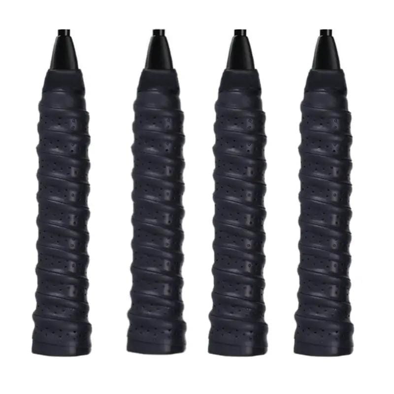 salelink.co.nz Unbranded 4Pcs Tennis Racket Grip Tapes black 4Pcs Tennis Racket Grip Tapes black | Action Outdoors NZ