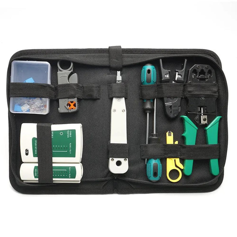 salelink.co.nz Unbranded Portable LAN Network Repair Tool Kit Portable LAN Network Repair Tool Kit | Action Outdoors NZ