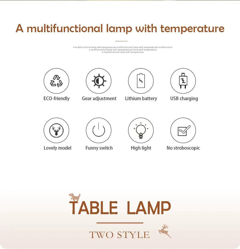 salelink.co.nz Unbranded Led Night Light Desk Lamp Led Night Light Desk Lamp | Action Outdoors NZ