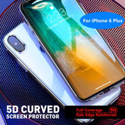 iPhone 6 Plus Tempered Glass Screen Protector Transparent Shield – view 2