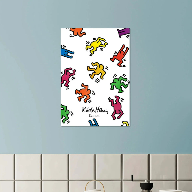 Blank Wall Print Shop Print Material Keith Haring Dance Keith Haring Dance