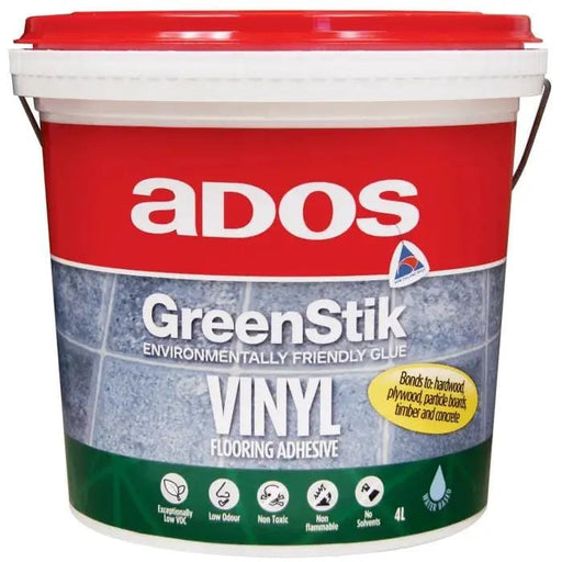 Wholesale ADOS GreenStik Vinyl Adhesive 4L (Pack of 2)
