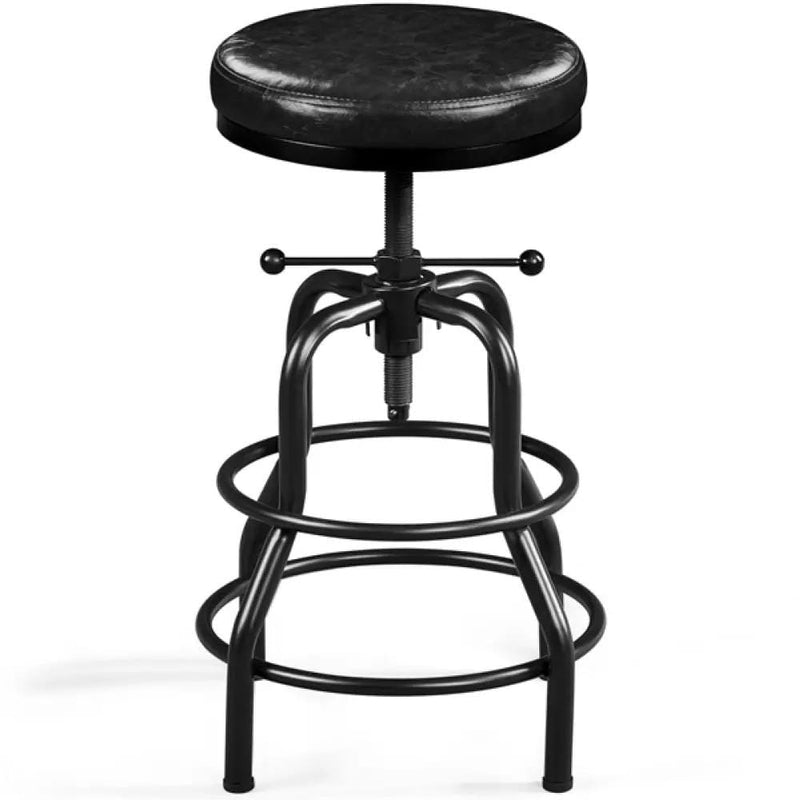 Yaheetech Vintage Industrial Bar Stool Rustic Swivel Bar Stool Vintage Industrial Bar Stool Rustic Swivel Bar Stool