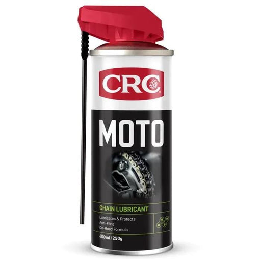 Wholesale CRC MOTO Chain Lube 400ml - General-Purpose Chain Lubricant (Pack of 6)