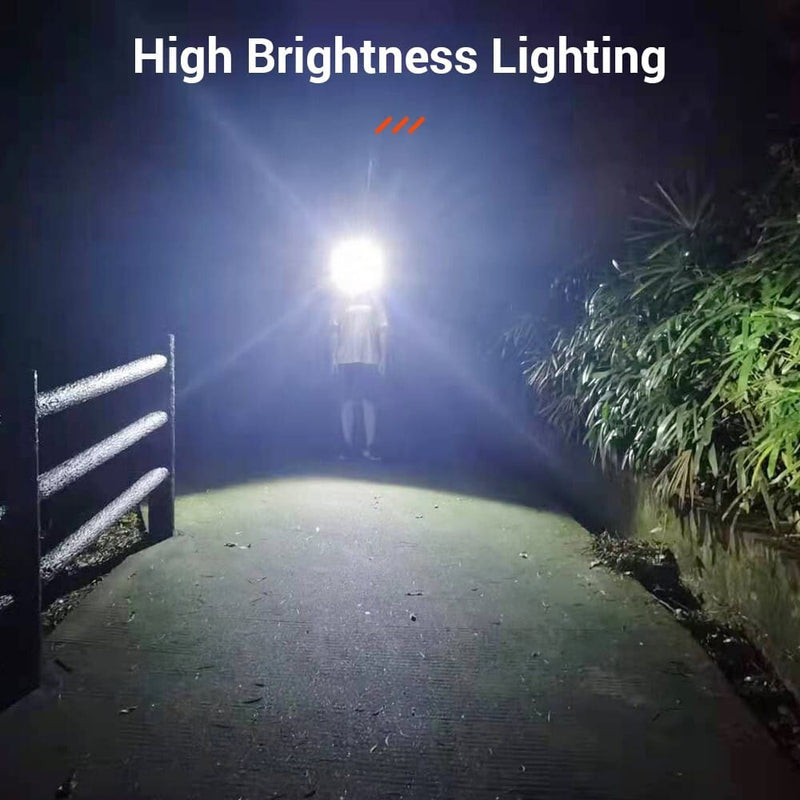 BORUIT BR05 Motion Sensor LED Headlamp Rechargeable Head Torch Lamp Waterproof – view 3