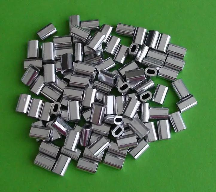 Mini - Aluminium Single Sleeve Crimp 0.80mm x 1000 – view 2