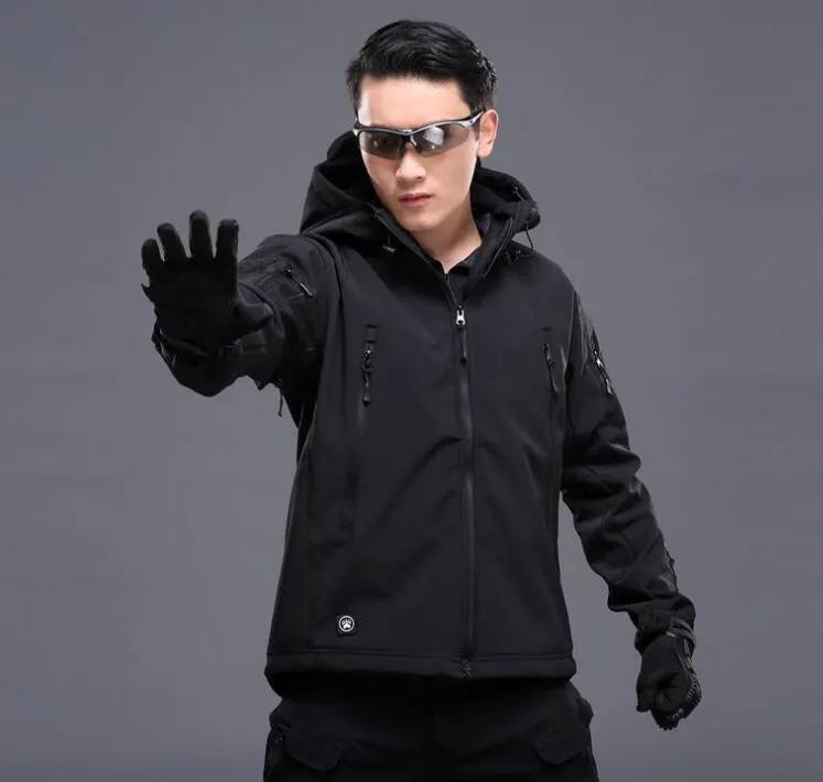 Men's Tactical Softshell Jacket — Waterproof Windproof Fleece Lined | Outdoor & Hiking – view 4