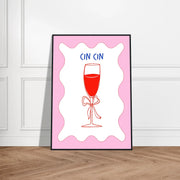 Blank Wall Print Shop Print Material Cin Cin Cin Cin
