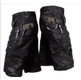 Men's Tactical Military Cargo Shorts With Multiple Pockets For Outdoor Hiking – view 1