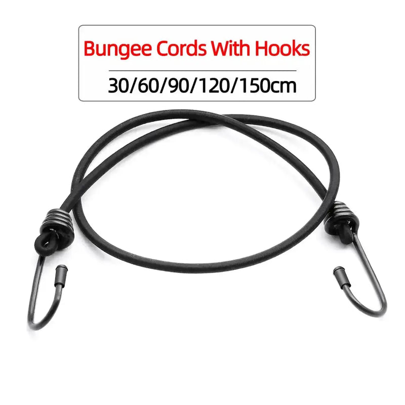 Habicare SS Bungee Cord (30cm - 150cm) Habicare Heavy Duty Bungee Cord with Hooks