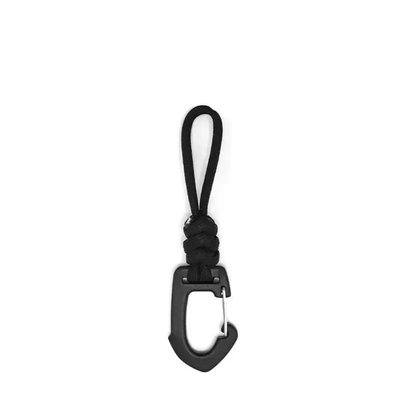 Habicare SS Triangle Hook With Rope Habicare Paracord Triangle Hook Keychain Clip