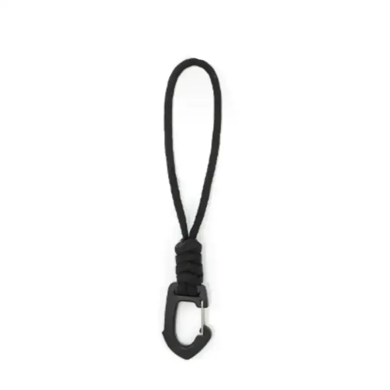 Habicare SS Triangle Hook With Rope Habicare Paracord Triangle Hook Keychain Clip
