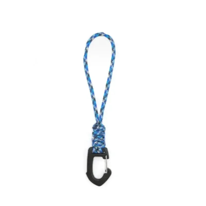 Habicare SS Triangle Hook With Rope Habicare Paracord Triangle Hook Keychain Clip