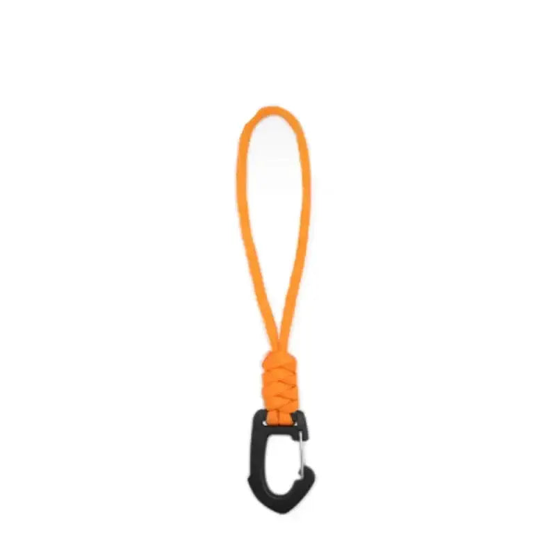 Habicare SS Triangle Hook With Rope Habicare Paracord Triangle Hook Keychain Clip