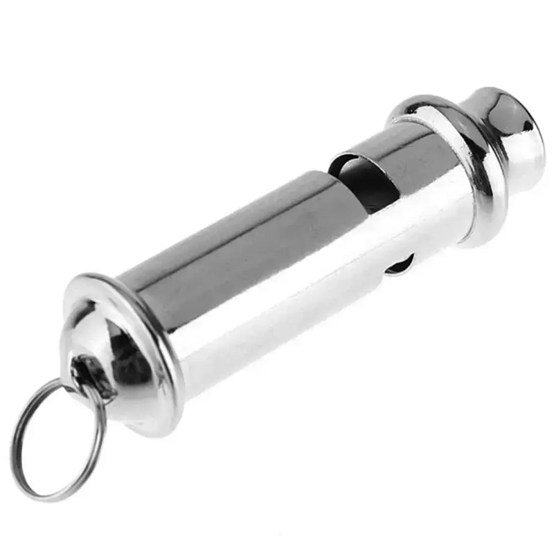 Habicare Stainless Steel Metal Whistle with Lanyard Stainless Steel Metal Whistle with Lanyard