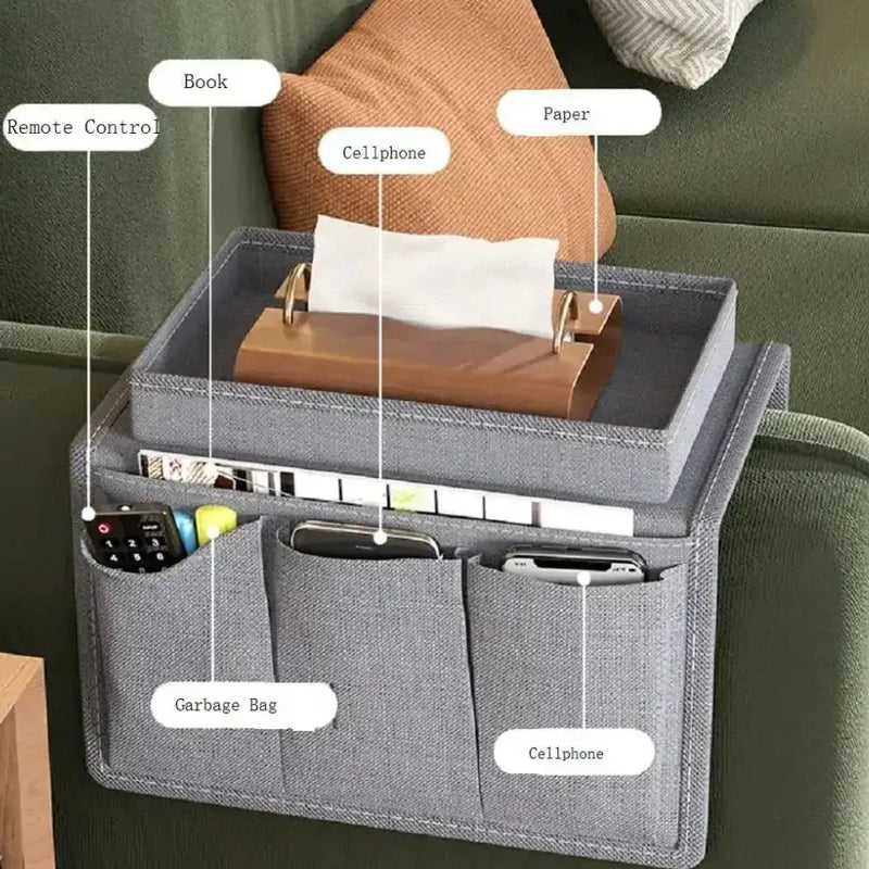 Habicare Sofa Armrest Organizer with Cup Holder & Storage Pockets Sofa Armrest Organizer with Cup Holder & Storage Pockets