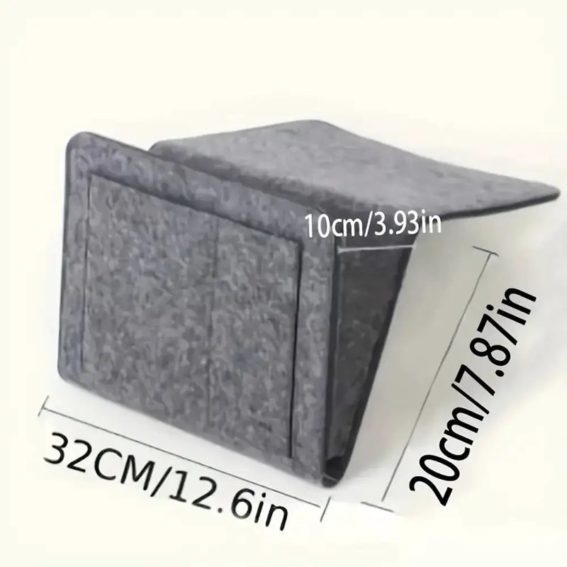 Habicare Felt Bedside Hanging Storage Organizer Felt Bedside Hanging Storage Organizer