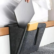 Habicare Felt Bedside Hanging Storage Organizer Felt Bedside Hanging Storage Organizer