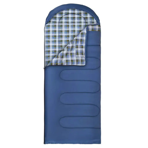 Large Winter Flannel Sleeping Bag - 220x100cm Warm Thickened Camping Sleeping Bag | Envelope Design – view 2