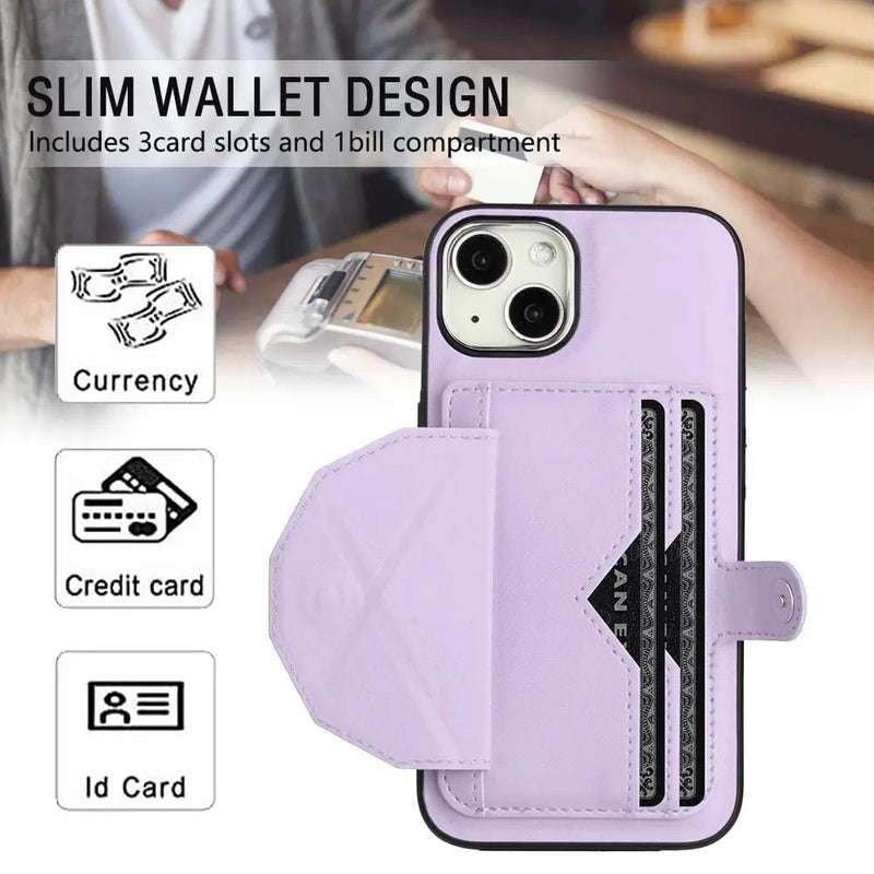 salelink.co.nz Unbranded iPhone 15 Plus Case iPhone 15 Plus Case - Leather Screen Protector Tempered G...