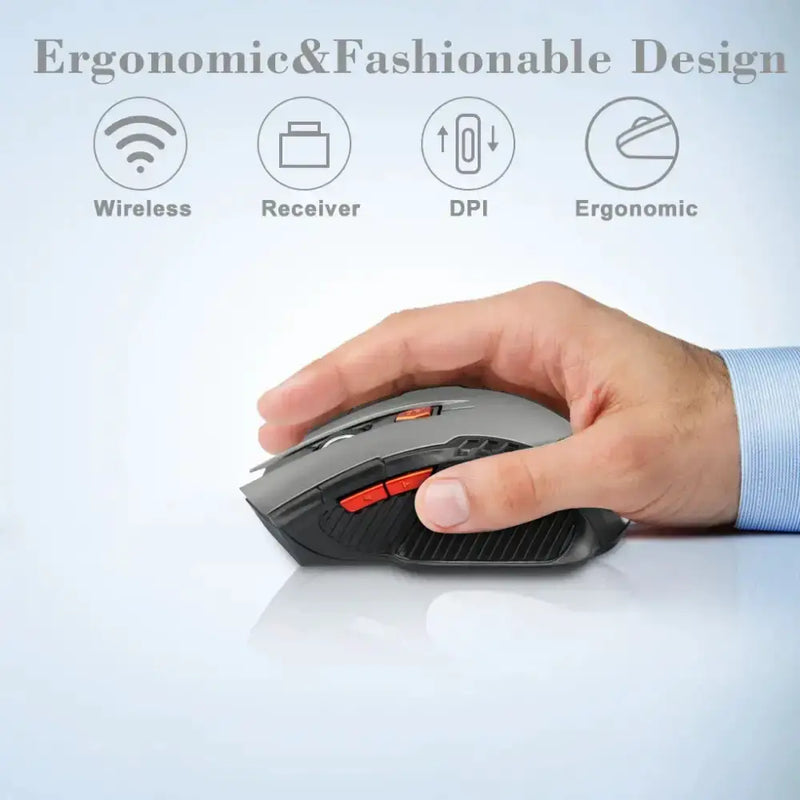 Habicare 9eight5 2.4G Wireless Gaming Mouse – 1600DPI Habicare 2.4G Wireless Gaming Mouse 1600DPI