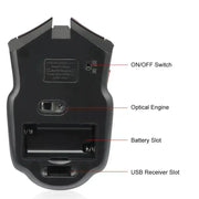 Habicare 9eight5 2.4G Wireless Gaming Mouse – 1600DPI Habicare 2.4G Wireless Gaming Mouse 1600DPI
