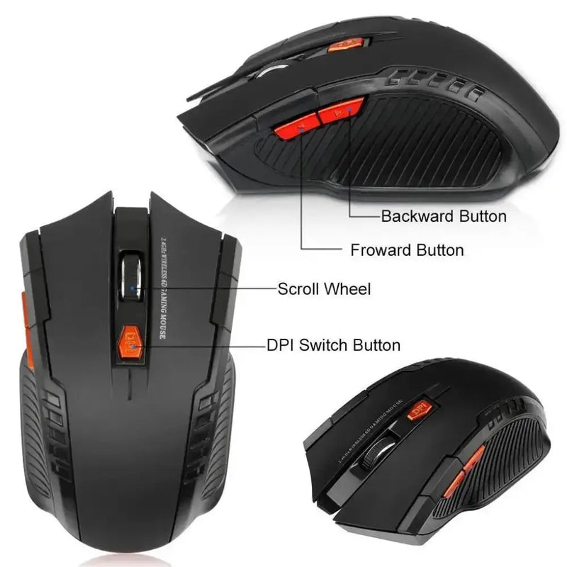 Habicare 9eight5 2.4G Wireless Gaming Mouse – 1600DPI Habicare 2.4G Wireless Gaming Mouse 1600DPI