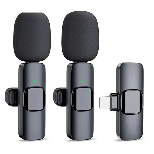 2.4G Wireless Lavalier Mic for iPhone & Android (4 different types available) – view 1
