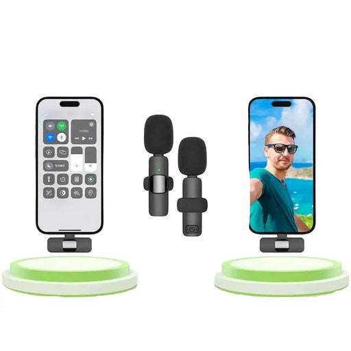 2.4G Wireless Lavalier Mic for iPhone & Android (4 different types available) – view 2