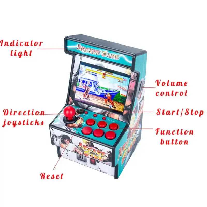 2.8" 16-Bit Mini Handheld Arcade – 150+ SEGA Classics (3 designs available) – view 4