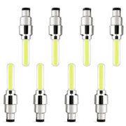 Habicare 2-8PCS Waterproof LED Bicycle Spoke & Valve Cap Lights 2-8PCS Waterproof LED Bicycle Spoke & Valve Cap Lights